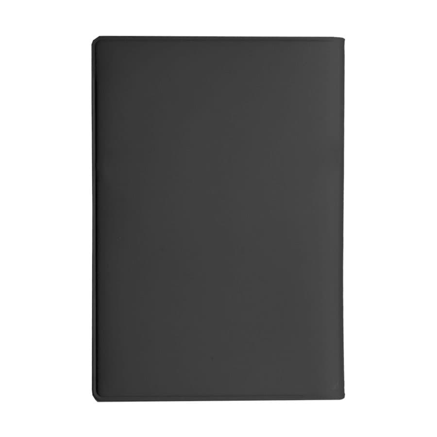 Обложка для паспорта Simply, 13.5 х 19.5 см, черная, PU, черный-1