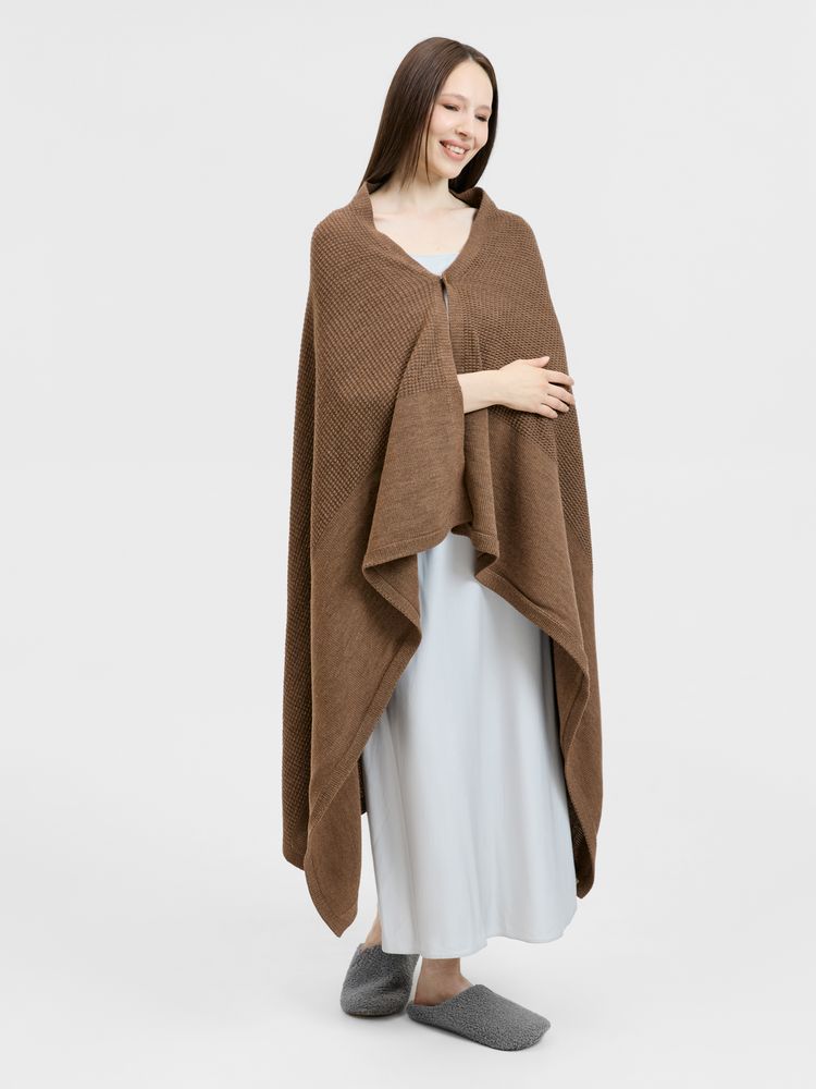 Плед Voyage в кофре, коричневый-3