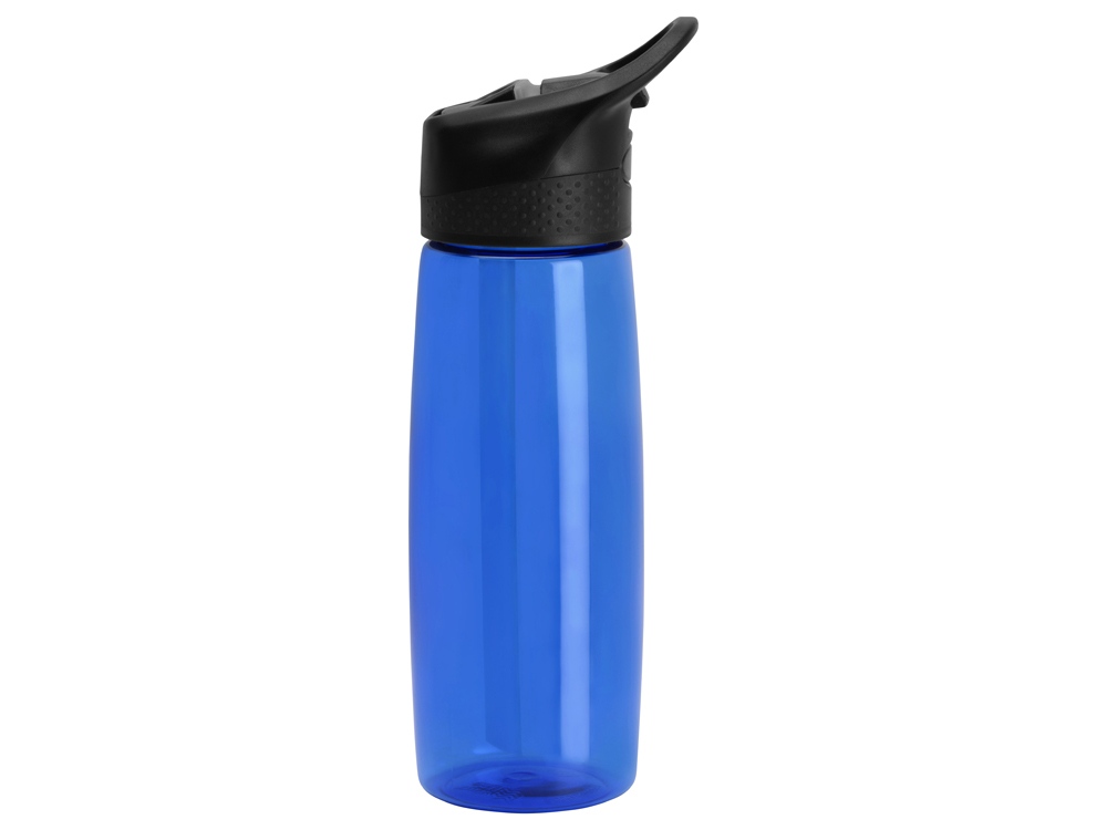 Бутылка c кнопкой Tank, тритан, 680мл Waterline, синий-6