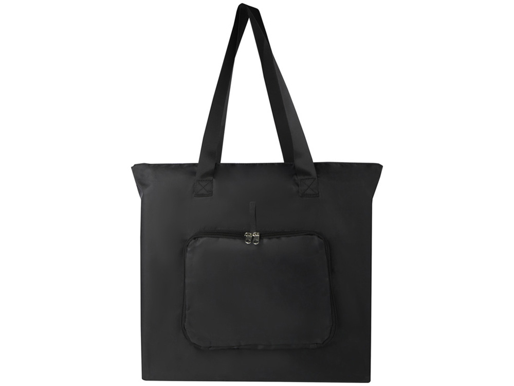 EcoFold Складная эко-сумка из RPET 16 л - сплошной черный-1