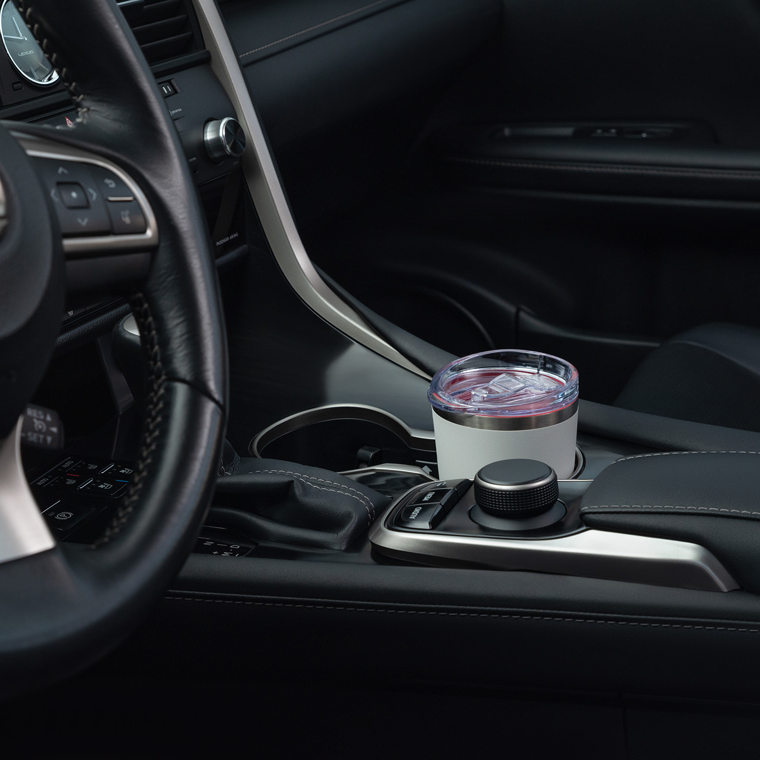 Термокружка вакуумная с керамическим покрытием Арктик (Arctic), белый/синий-6