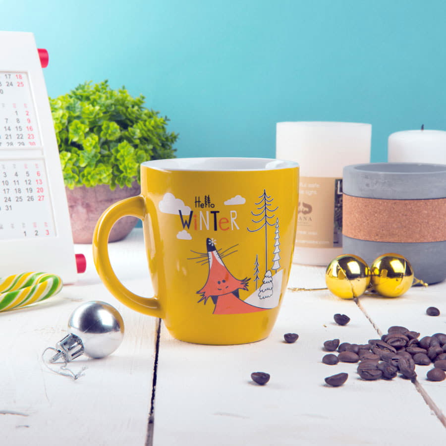 Кружка  ANNA, серый-1