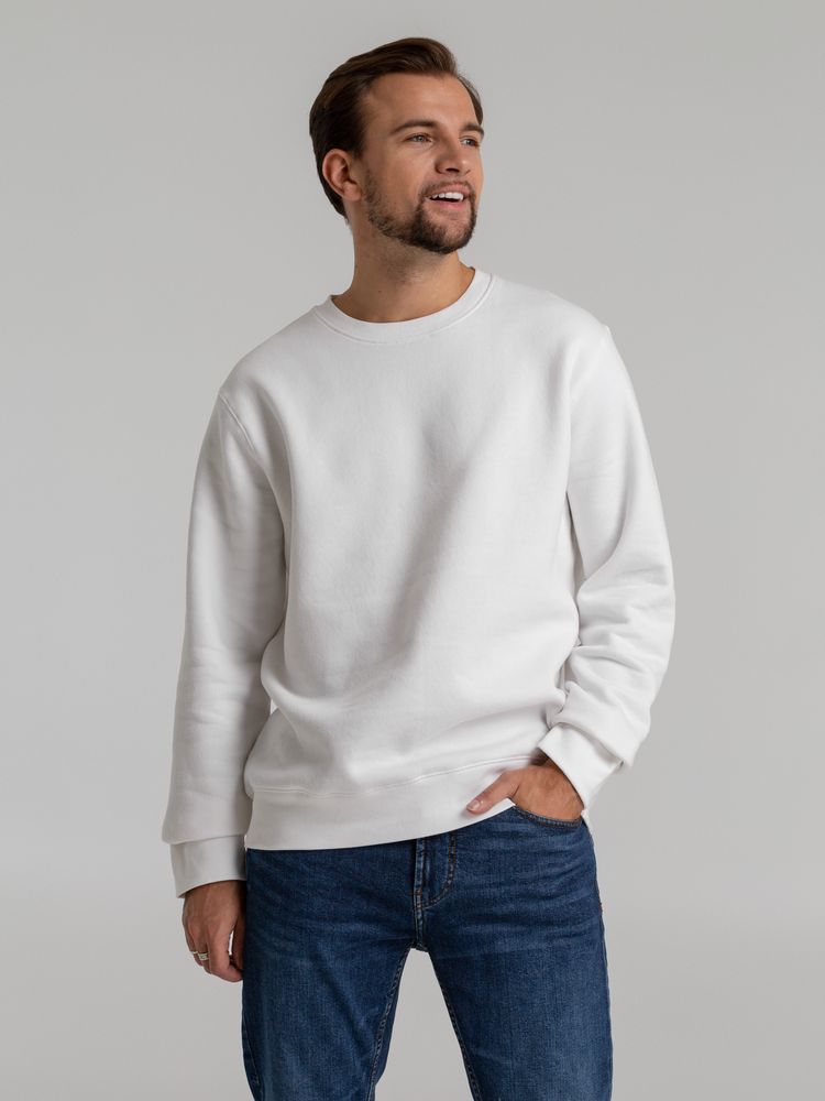 Свитшот унисекс King, белый-4