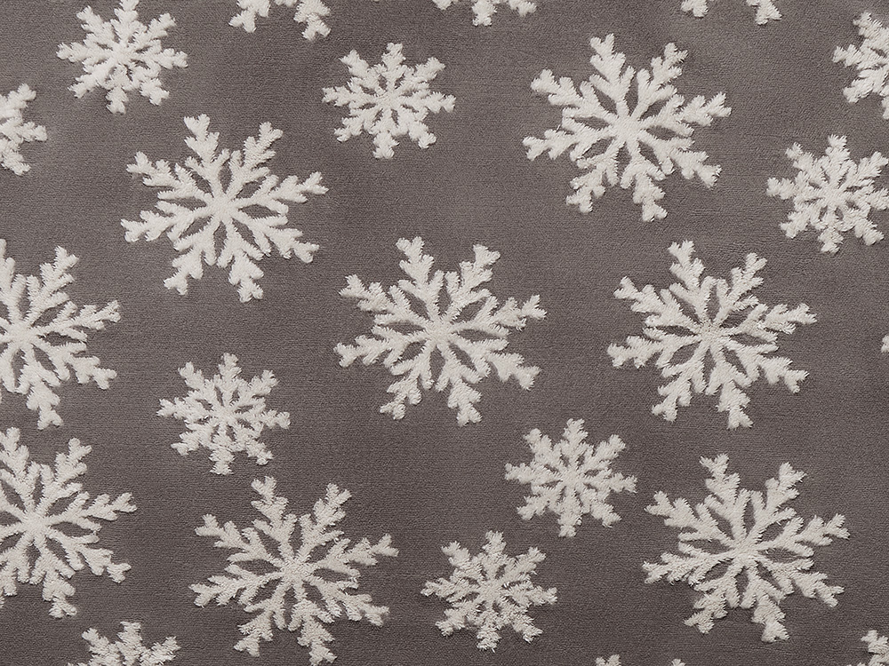 Плед Snowflake новогодний-6