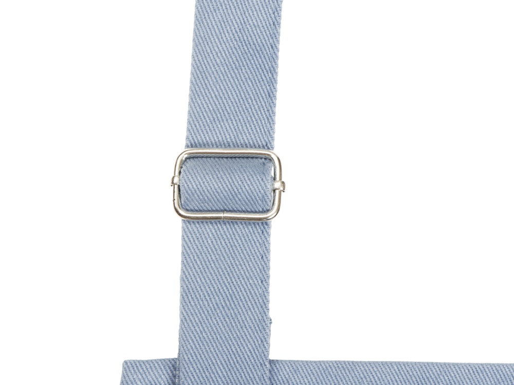 Хлопковый фартук Delight с карманом и регулируемыми завязками, антрацит-5