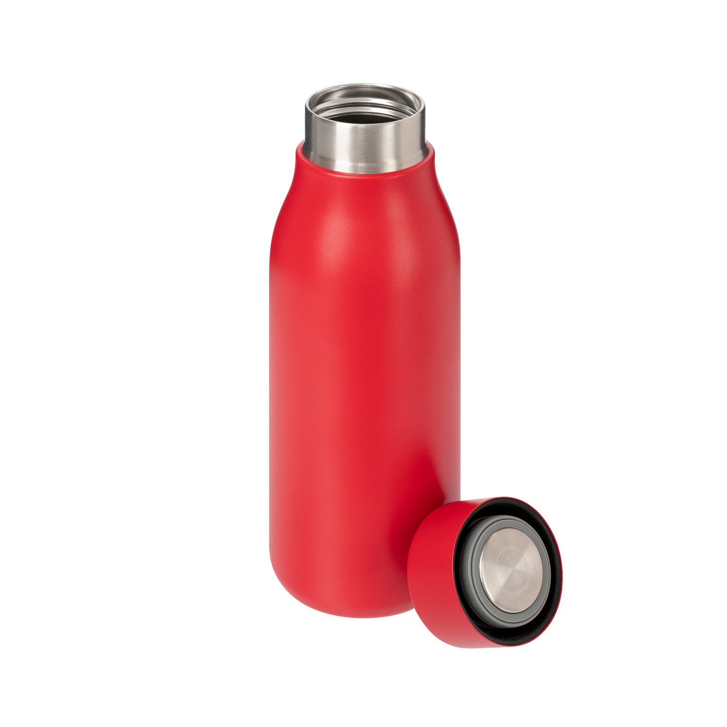 Термобутылка вакуумная герметичная Севилла, красная-2