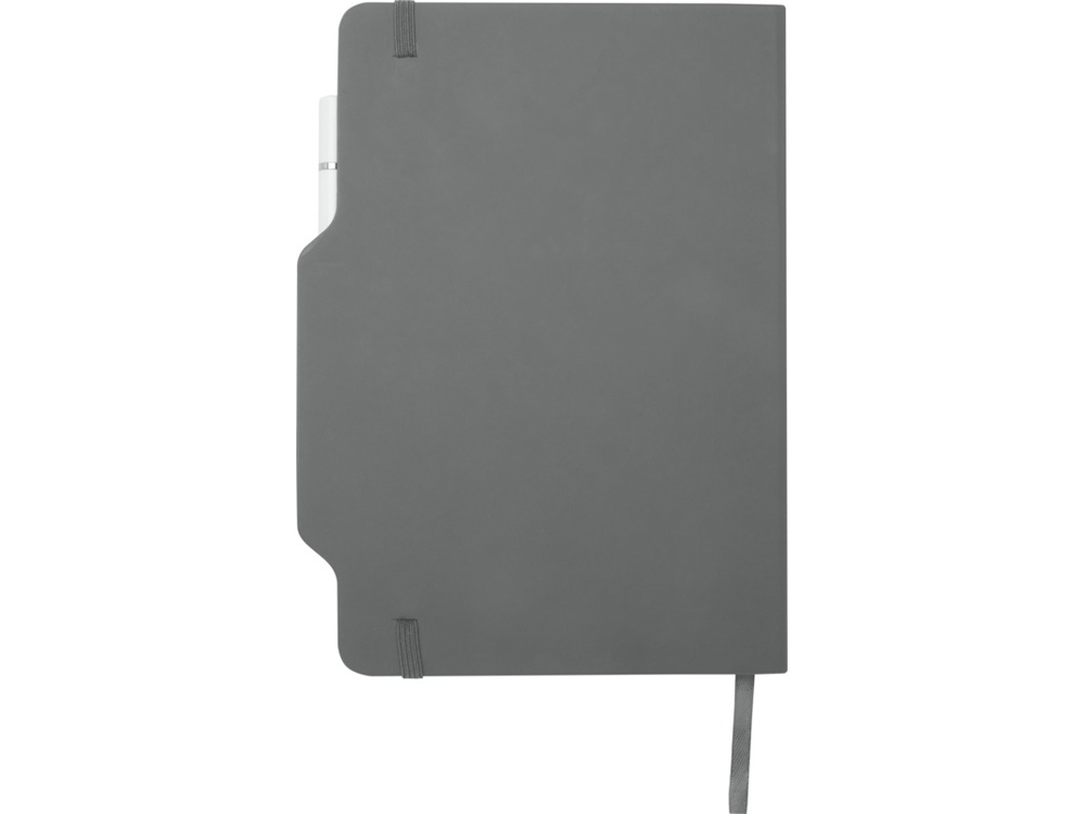 Nexus блокнот формата А5 в твердой обложке с ручкой и карандашом - Серый-2