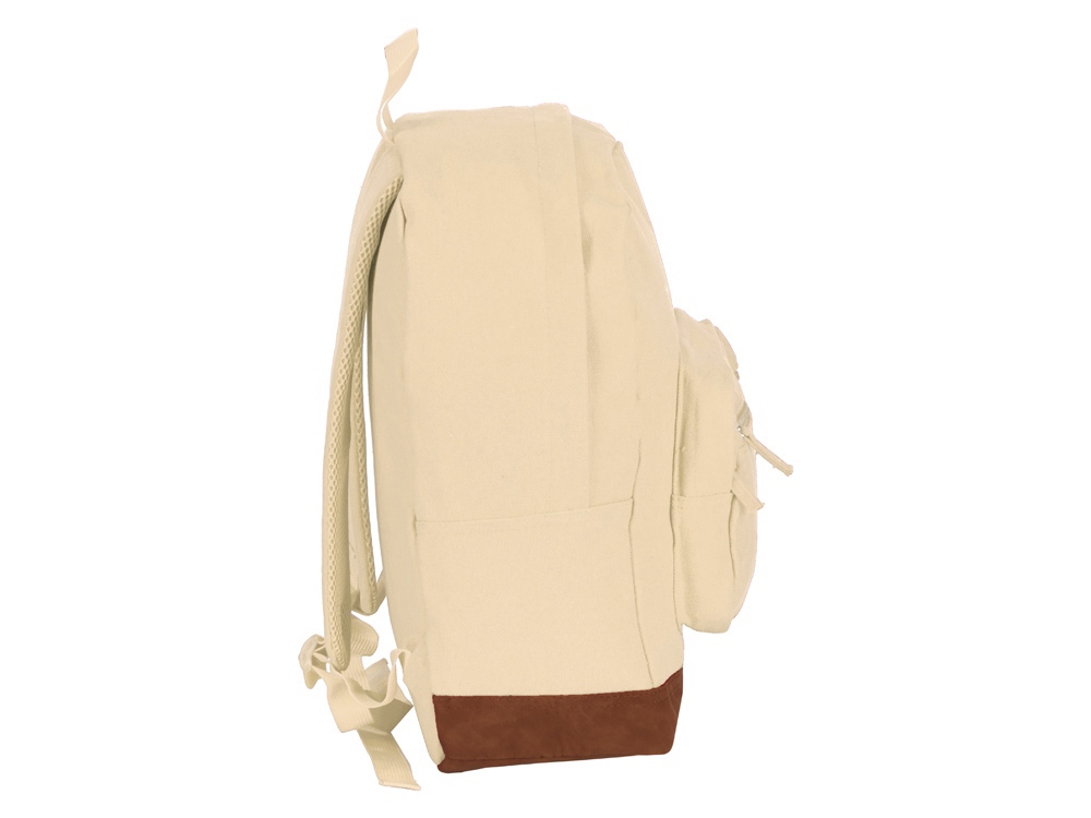 Рюкзак Shammy с эко-замшей для ноутбука 15, молочный-4