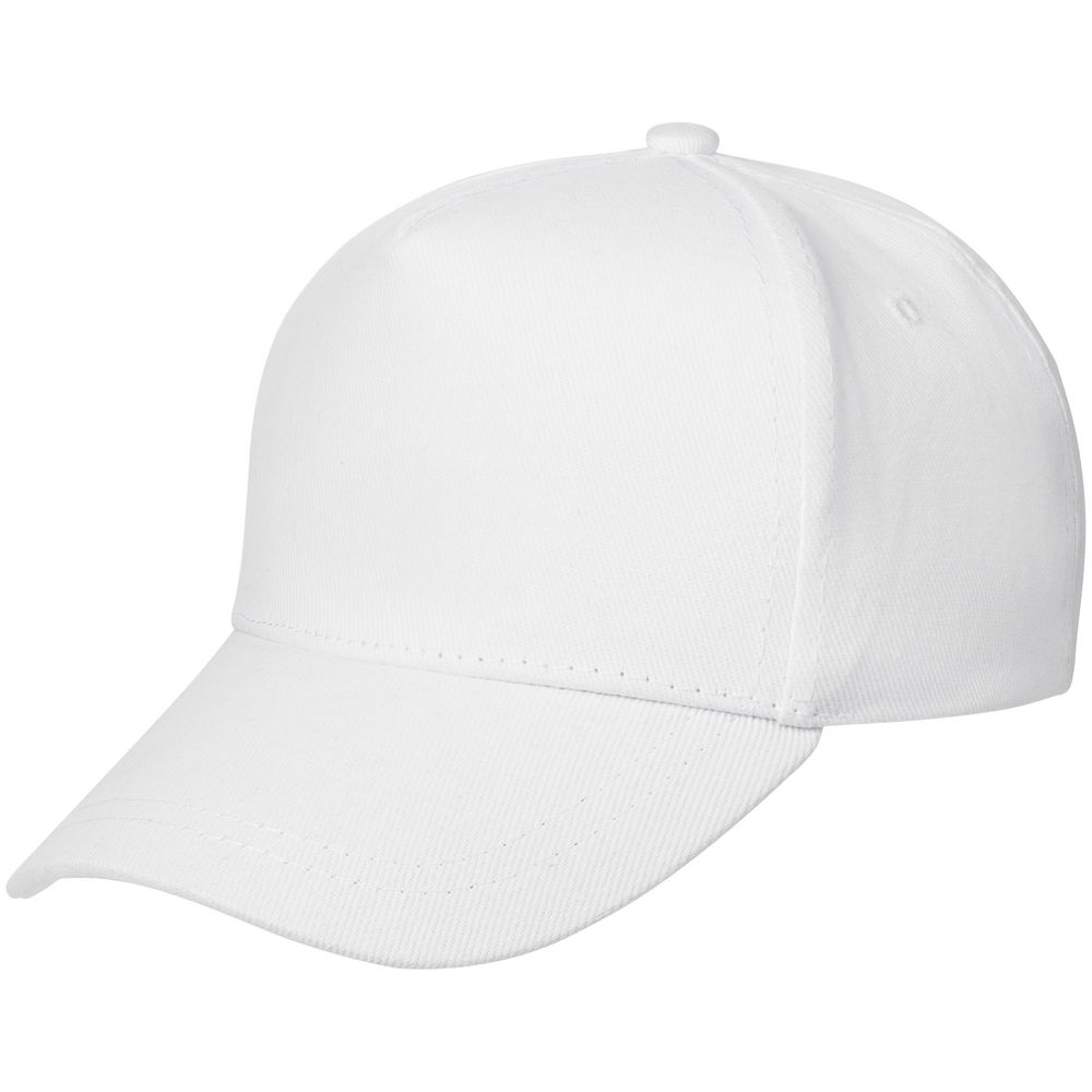 Бейсболка детская Standard Kids, белая-0