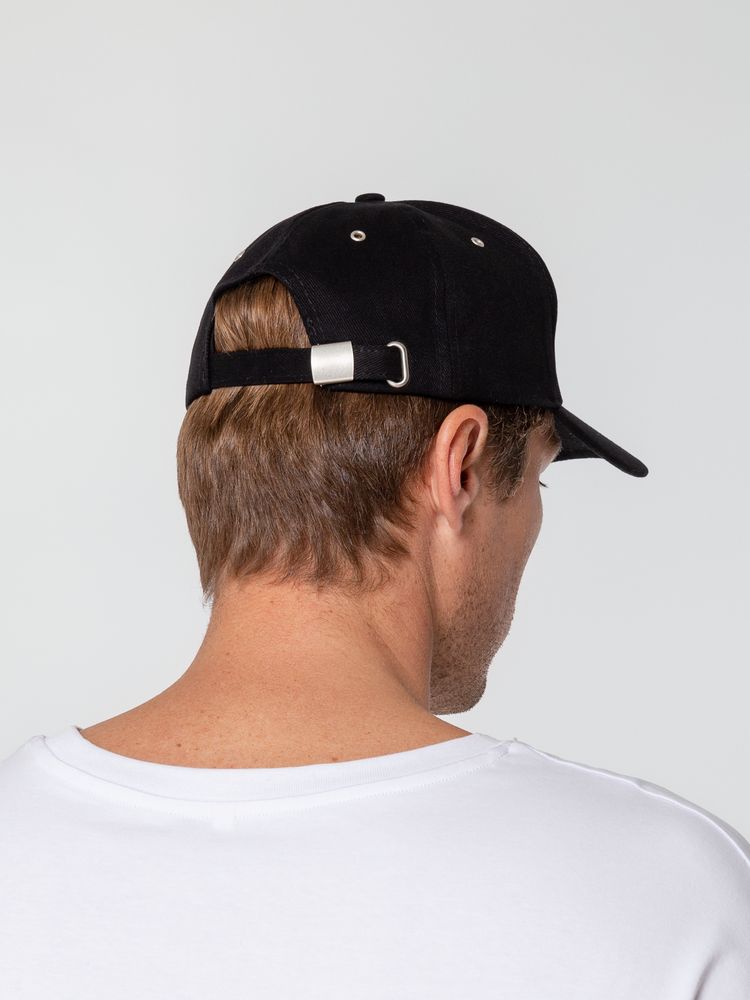 Бейсболка Standard, черная-3