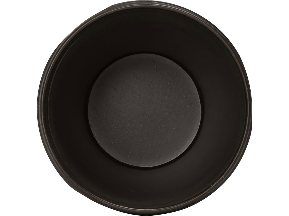 Стакан из кофе с силиконовой манжетой Latte, коричневый-5