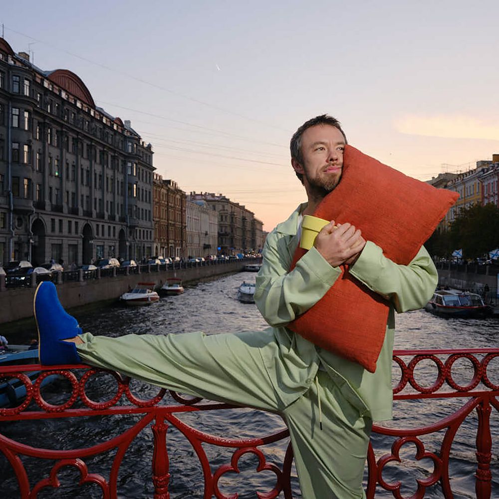 Домашние валенки Wild, синие (василек)-7