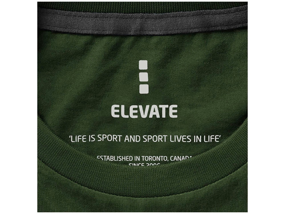 Nanaimo мужская футболка с коротким рукавом, армейский зеленый-3