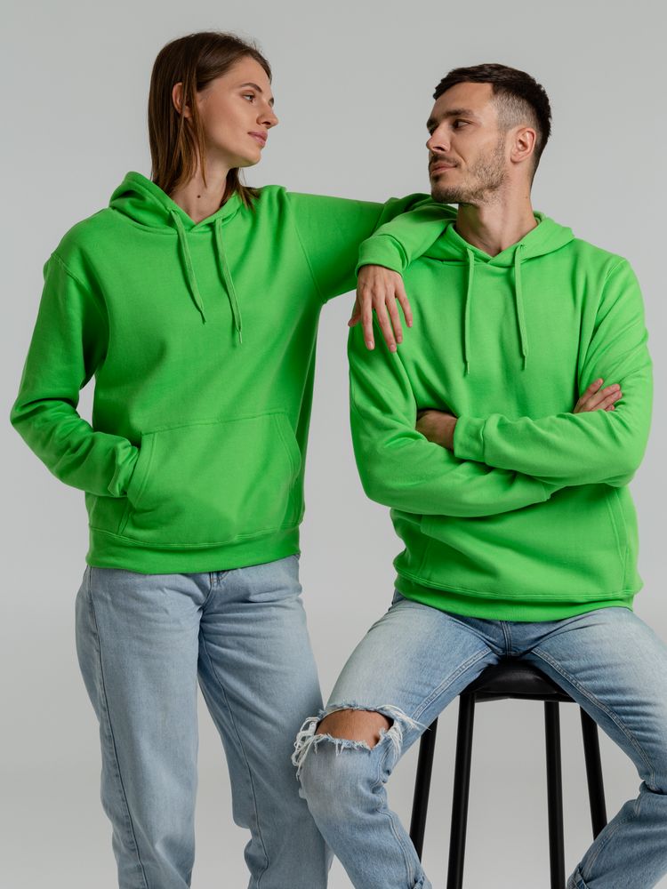 Толстовка с капюшоном Snake II зеленое яблоко-4