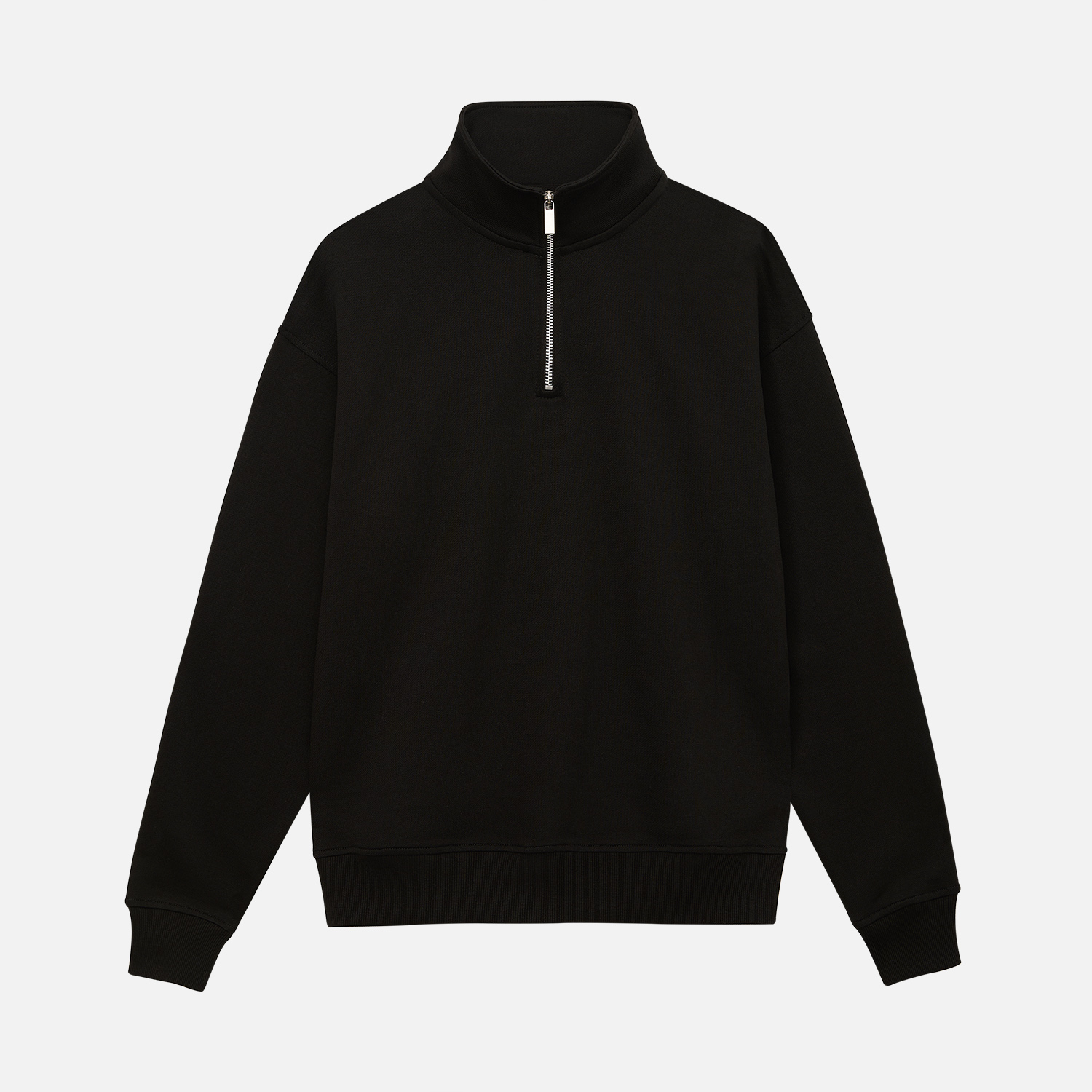 Толстовка на молнии унисекс FLOW, черная-6