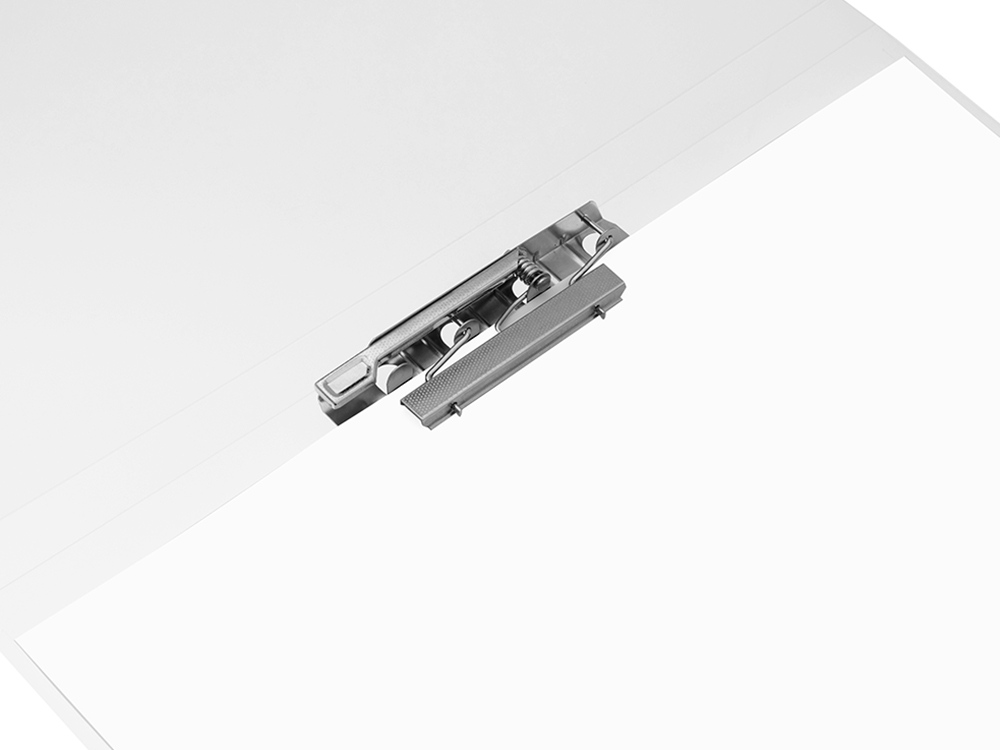 Папка пластиковая с боковым зажимом, прозрачный-7