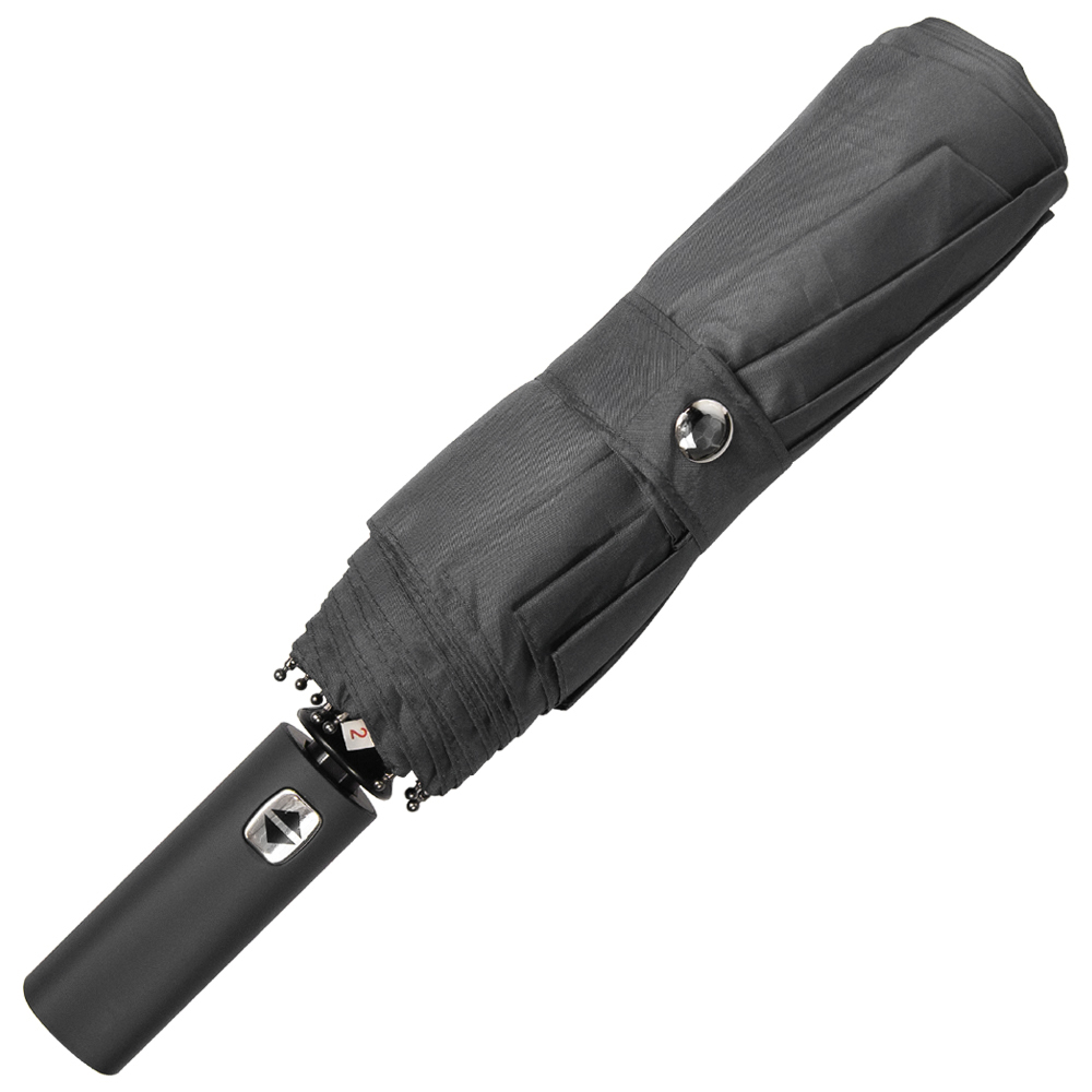 Зонт складной автоматический Forest Lotus, Серый-4