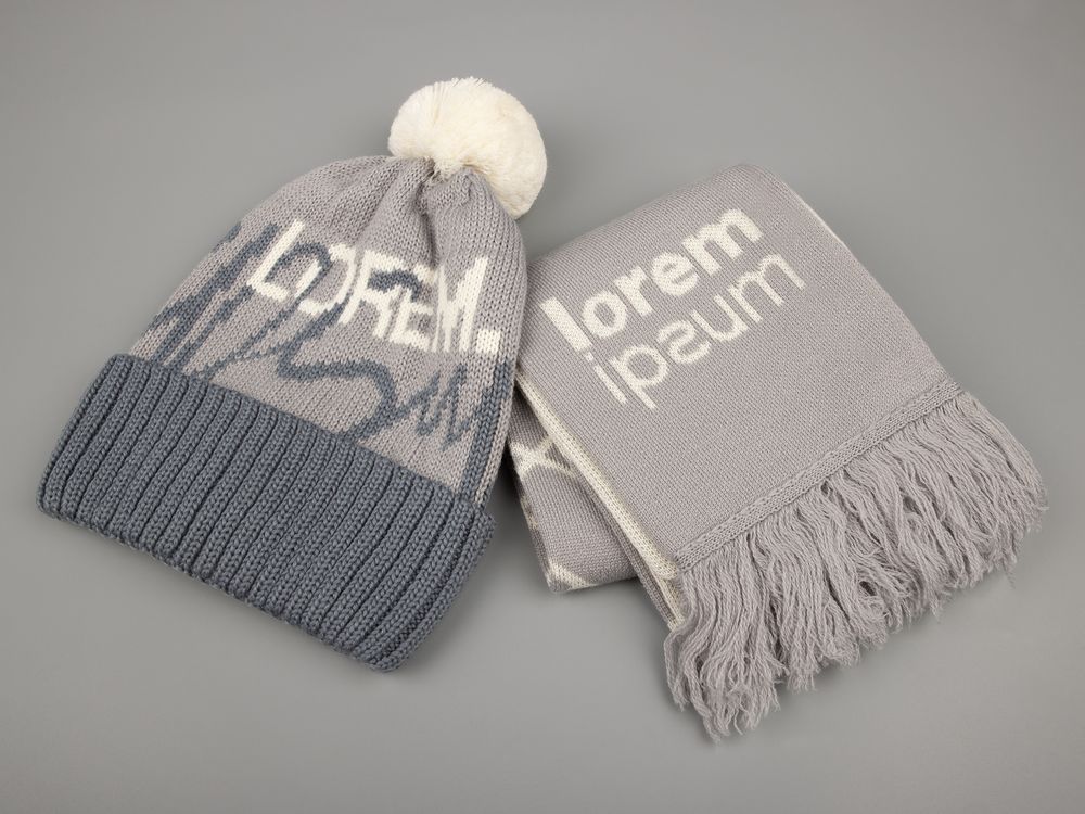 Шапка Joyful на заказ, полушерсть-3