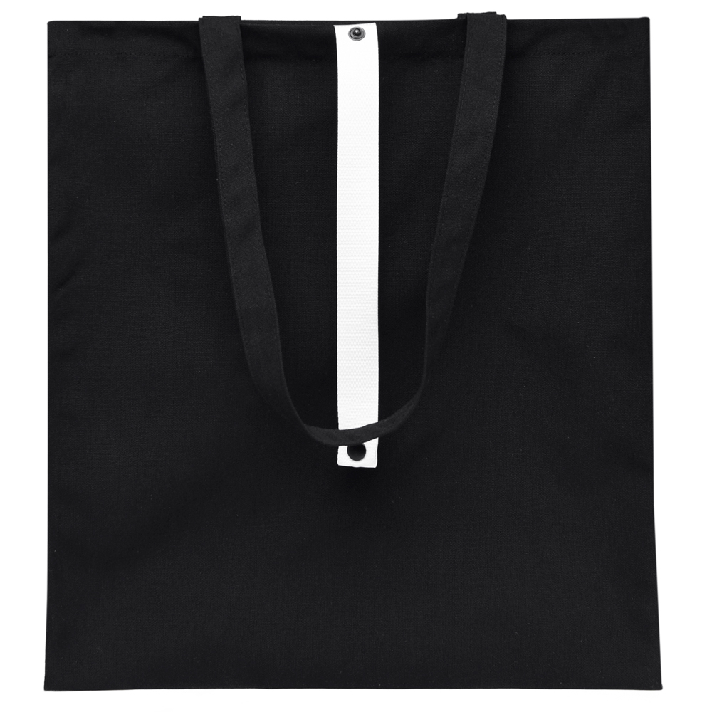 Сумка для покупок Rock’n’ROLL 260 г/м², Чёрный/белый-5
