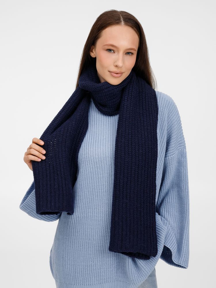 Шарф Frissonelle, темно-синий-3