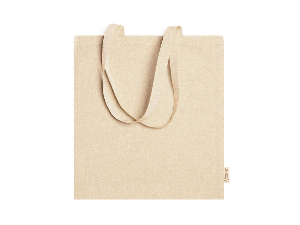 Сумка RIVOLI из 100% переработанного хлопка, бежевый-1