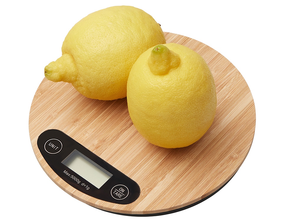 Бамбуковые кухонные весы Scale, натуральный-9