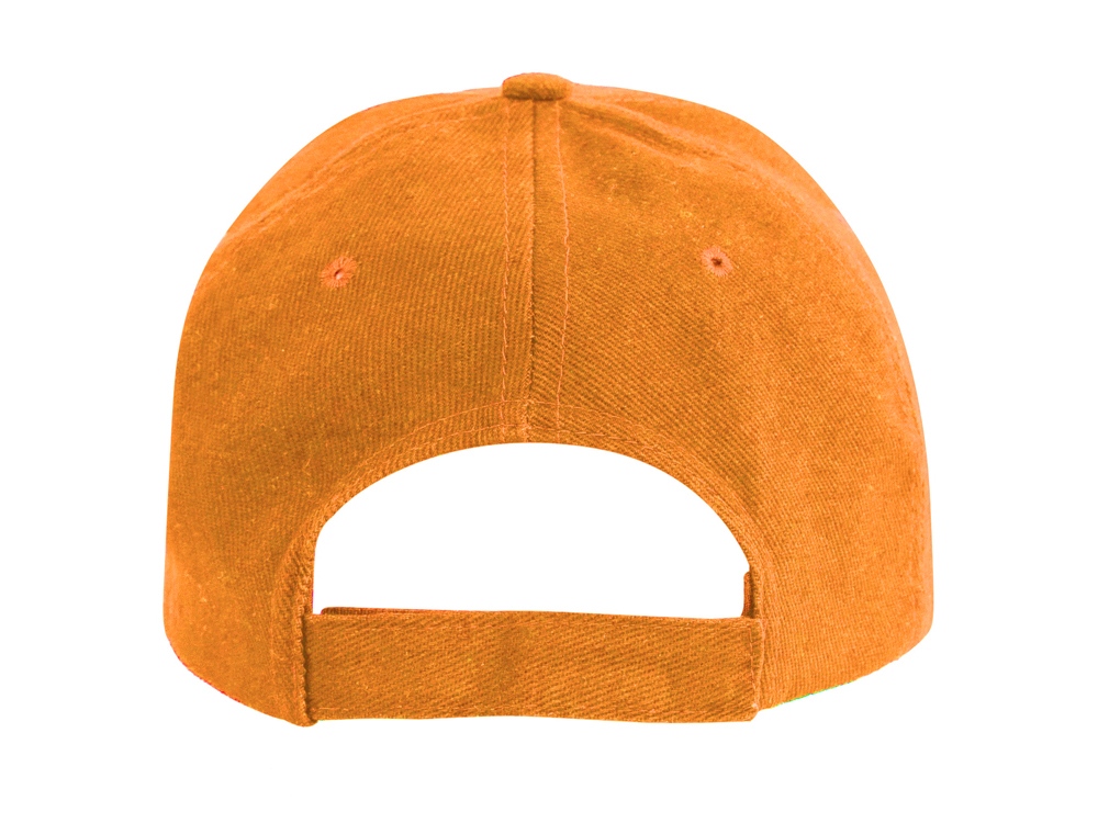 Бейсболка Eris унисекс, оранжевый-3