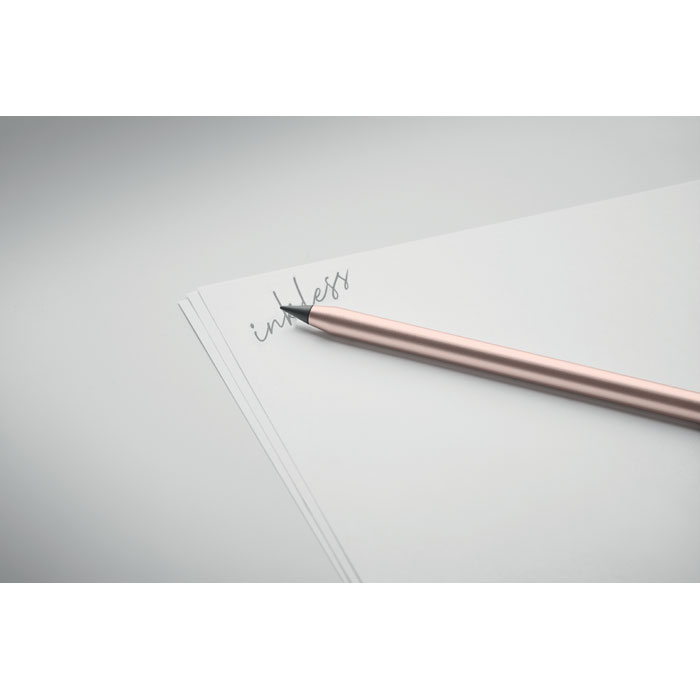 Карандаш вечный, бежево-красный-4