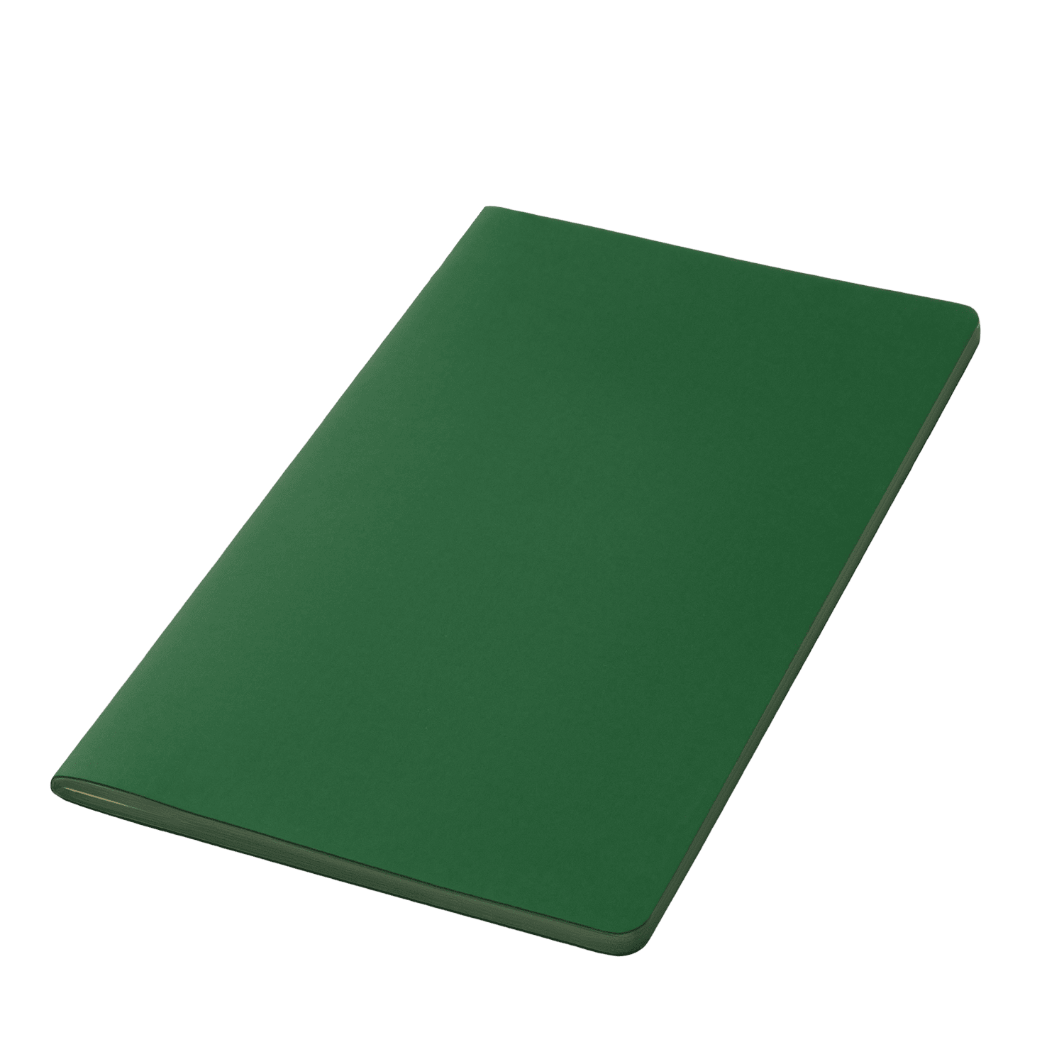 Блокнот Alpha slim, зеленый-2
