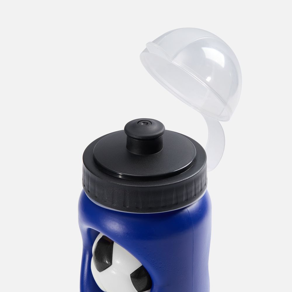 Бутылка с антистрессом Footballer, синяя-1