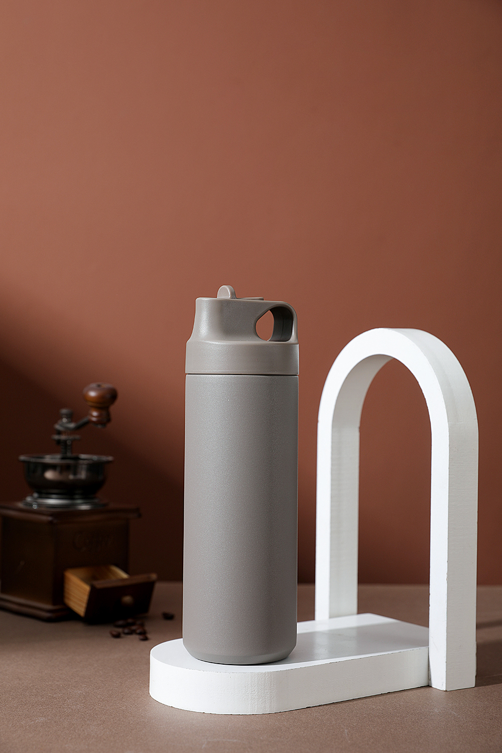 Термос Joggin (серый)-5