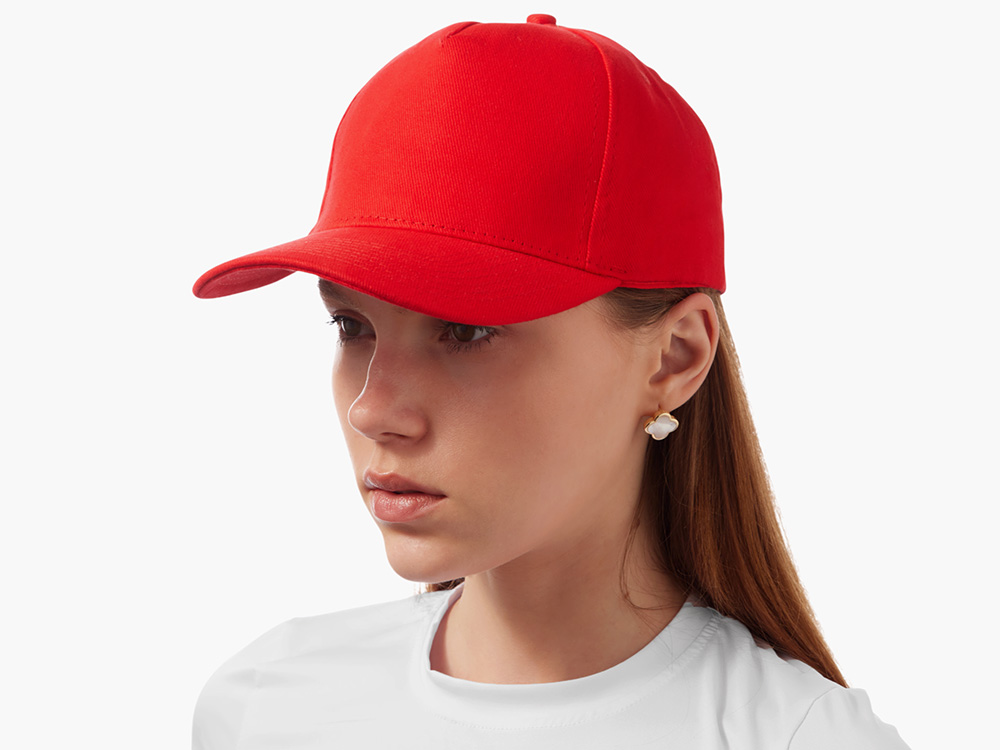 Бейсболка Florida 5-ти панельная, красный-2