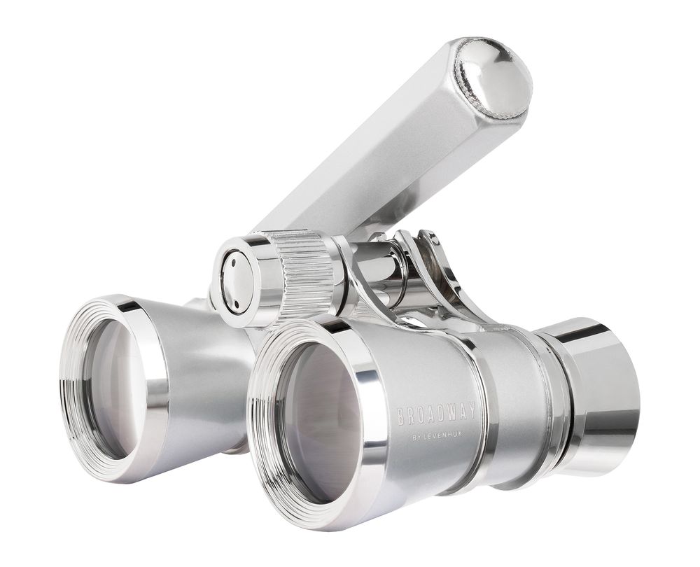 Театральный бинокль-лорнет Broadway 325E, серебристый-2