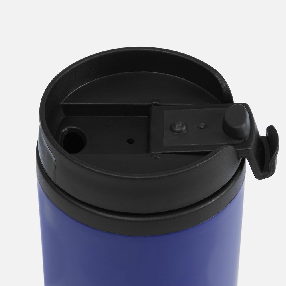 Термостакан Canella, синий матовый-1