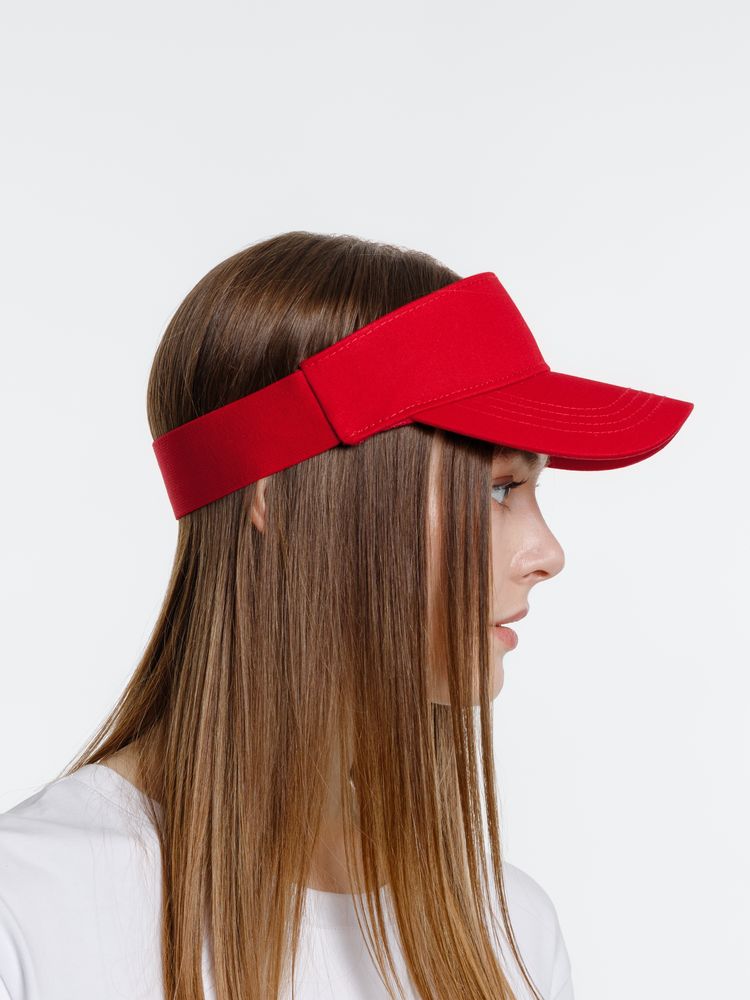 Козырек Viseros, красный-5