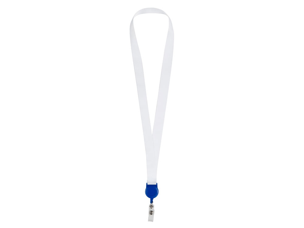 Ланъярд 2 см с ретрактором, синий-0