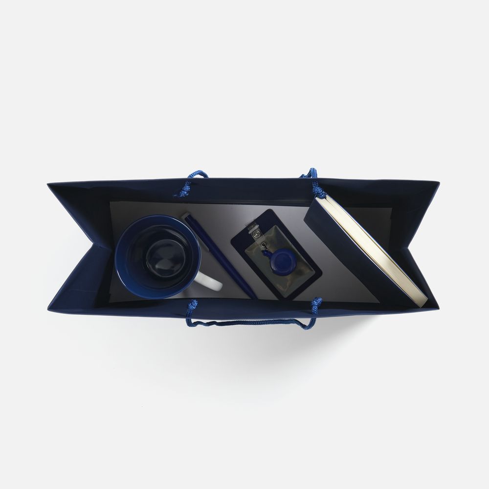 Набор Flat White, синий-1