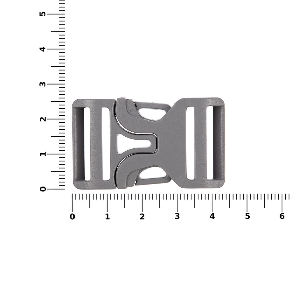 Застежка-пряжка Fibbia, серая-3