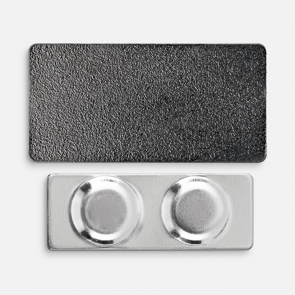 Значок Magnet Matto, серый металлик-2