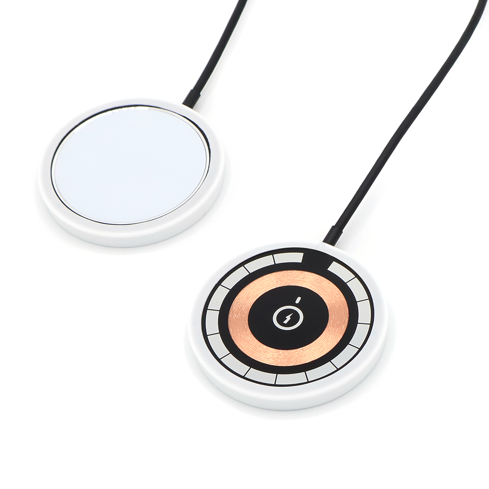 Силиконовый чехол для беспроводного зарядного Silken, Белый-1