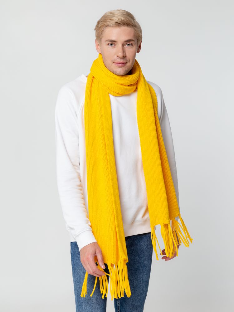 Шарф Flette, желтый-3