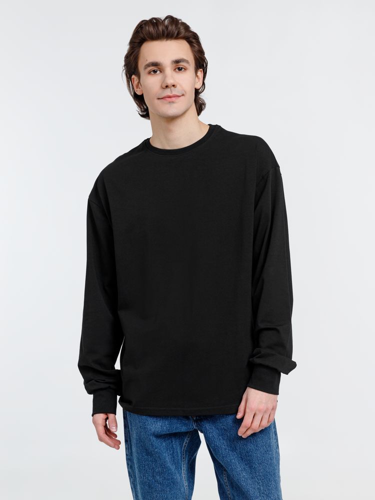 Футболка оверсайз унисекс Сity Sapiens, черная-1