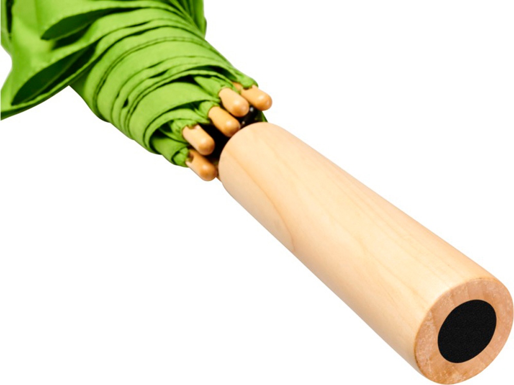 23-дюймовый автоматический зонт Alina из переработанного ПЭТ-пластика, лайм-4