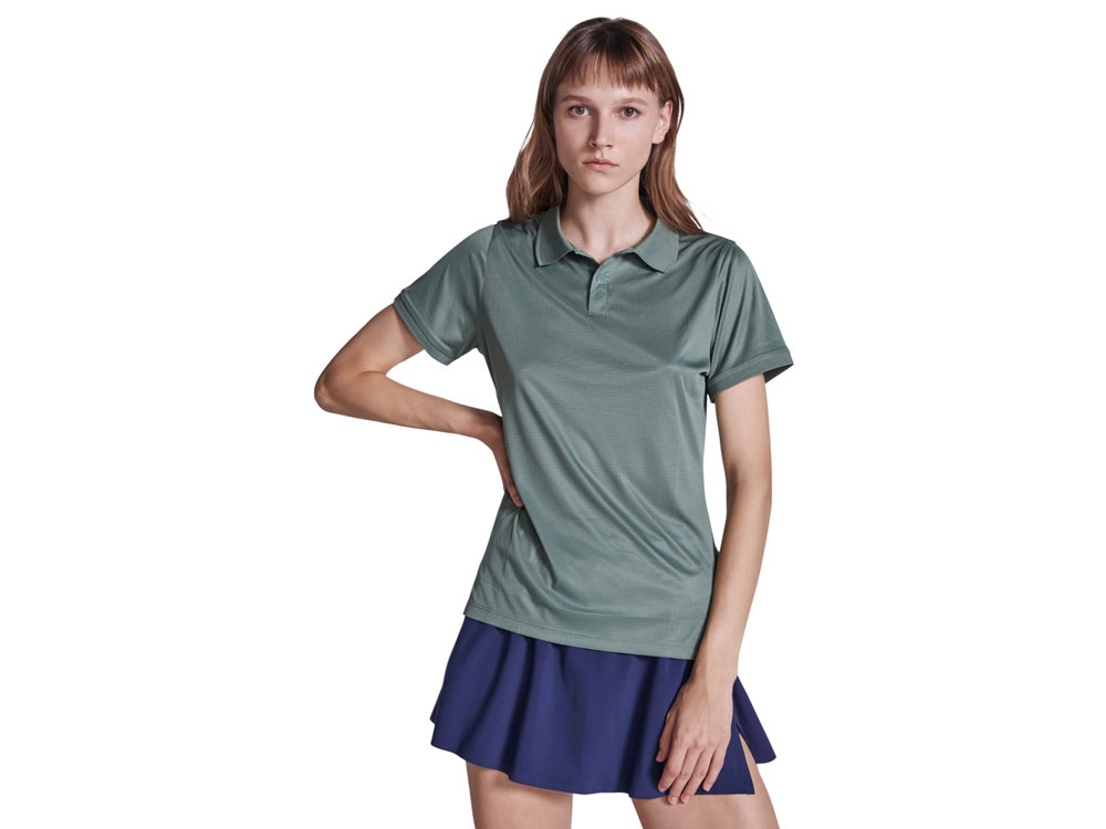 Поло TORMO WOMAN, лаврово-зеленый-4