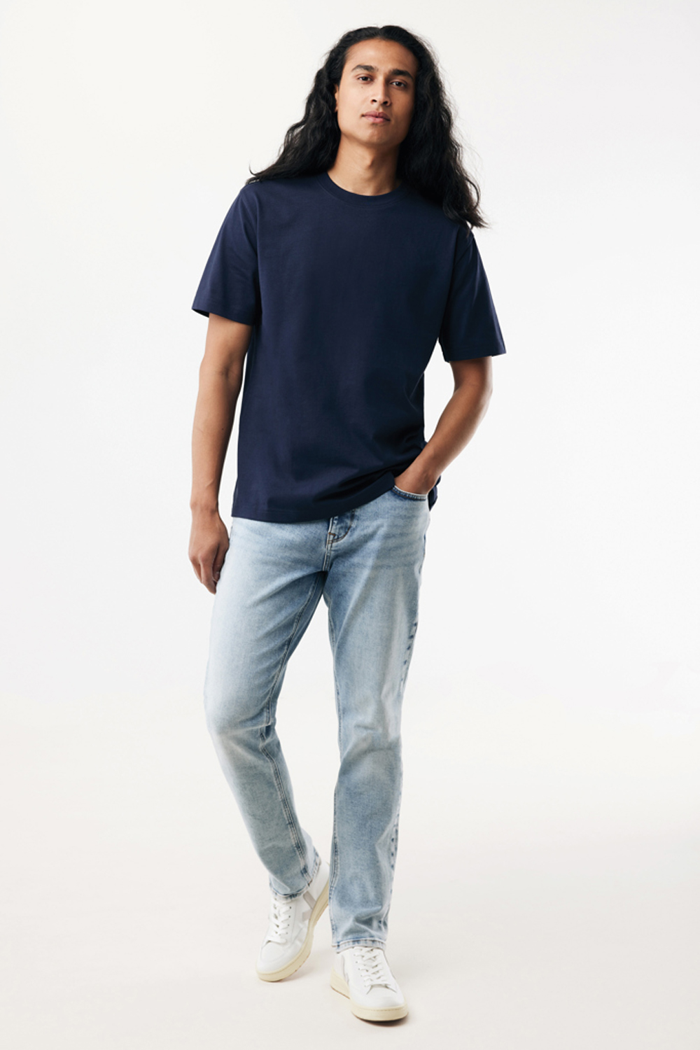 Футболка Iqoniq Nikko из переработанного хлопка, 220 г/м²-10