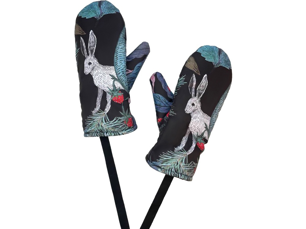 Варежки Зайцы. Varvara (без лого Varvara)-1