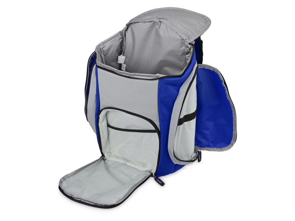 Рюкзак-холодильник Brisbane от Slazenger, ярко-синий/серый-5