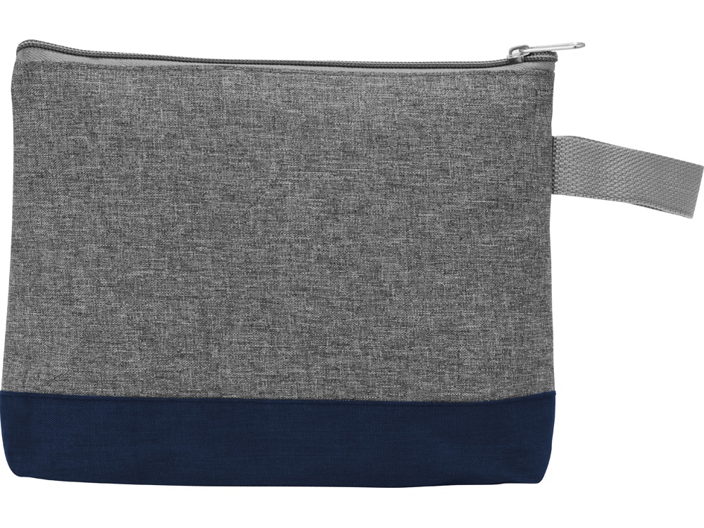 Косметичка двухцветная Trivium, серый/темно-синий-2