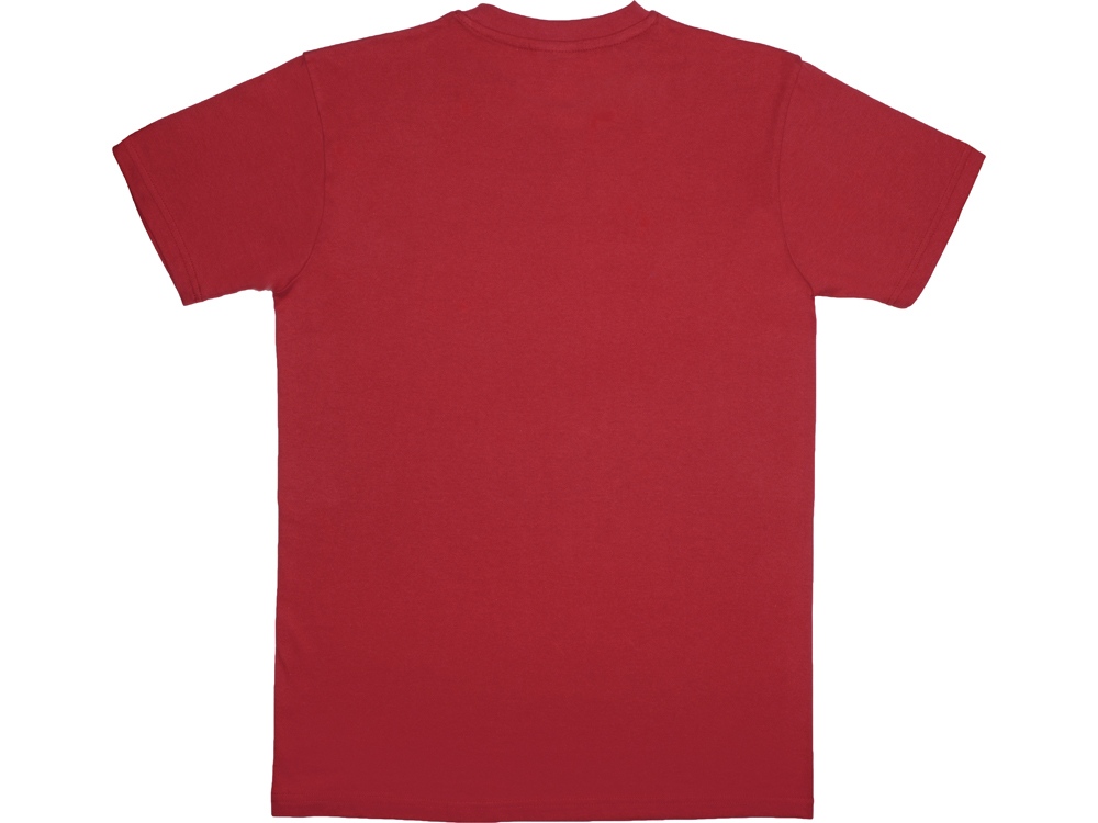 Футболка Super club мужская, брусничный-7