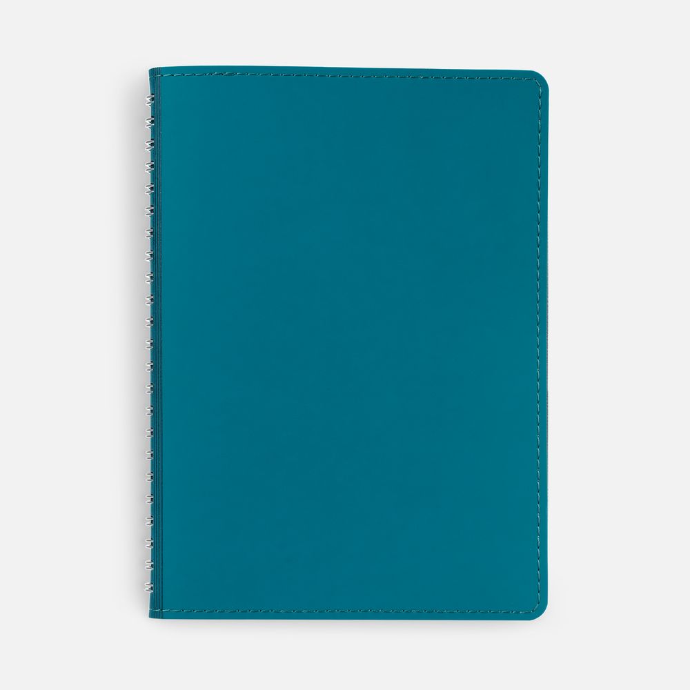 Ежедневник Spring Shall, недатированный, бирюзовый-4